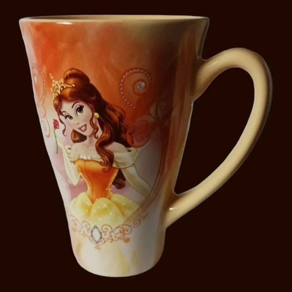 Disney Belle holding rose mug - Picture 2 of 6